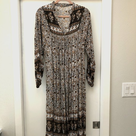 Boho Flowy Dress - Picture 1 of 3